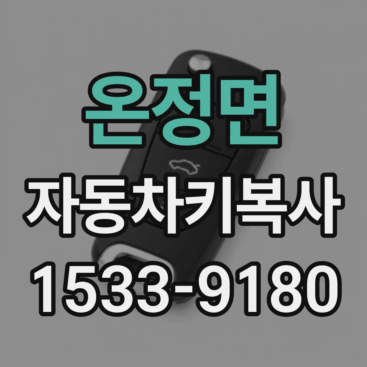 온정면 자동차키복사