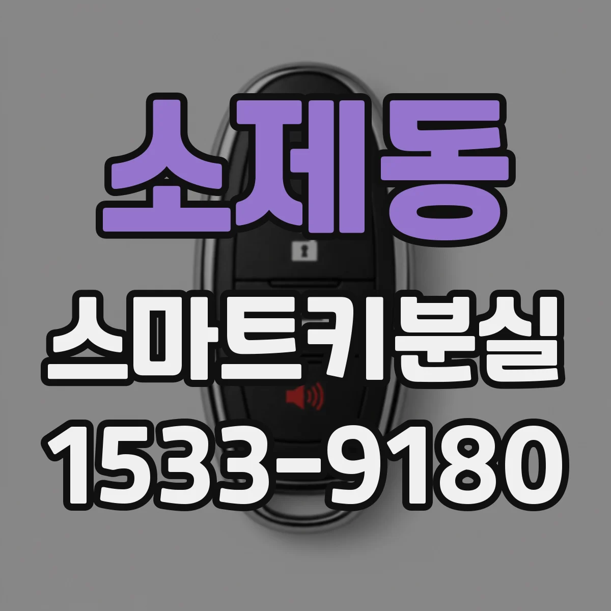소제동 스마트키분실