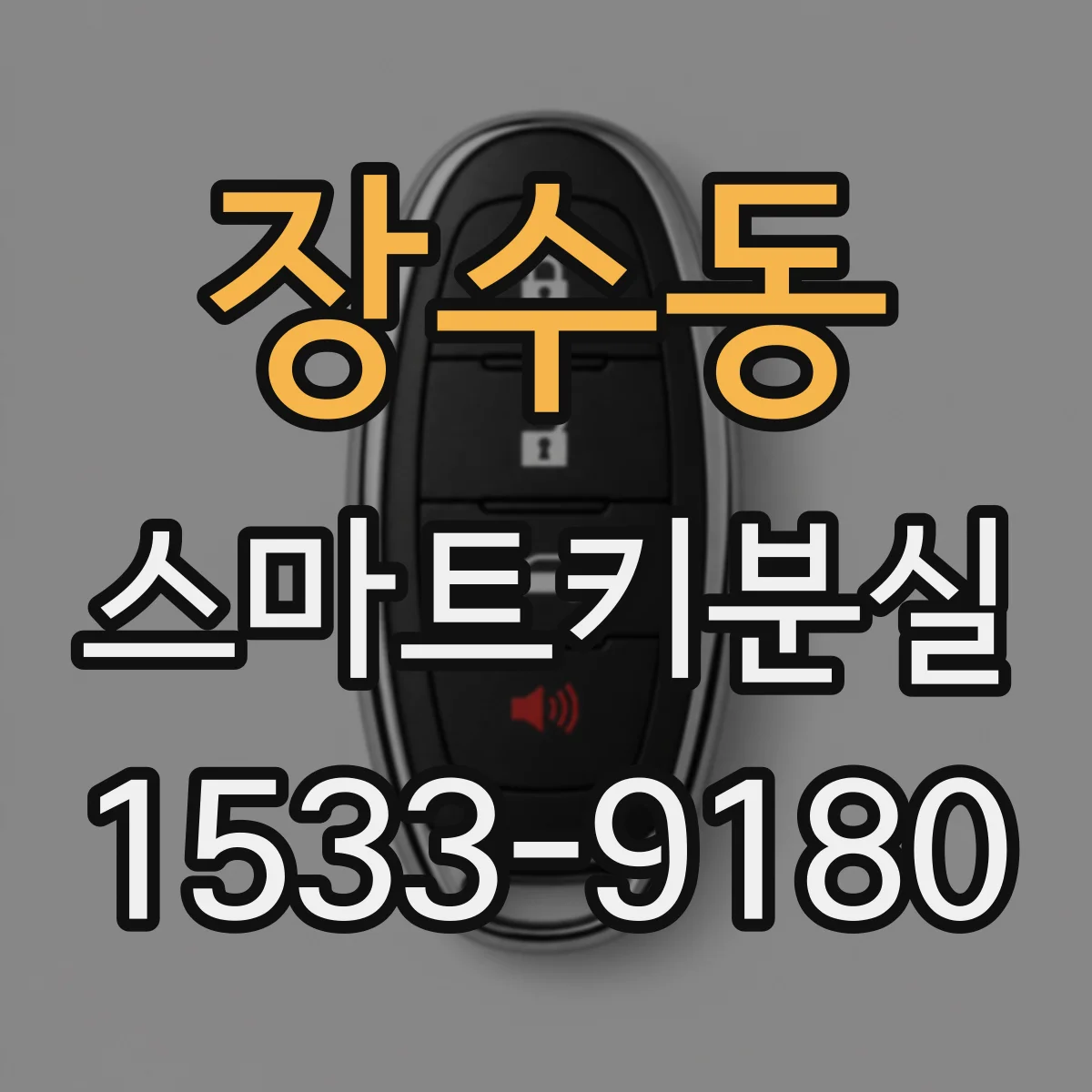 장수동 스마트키분실