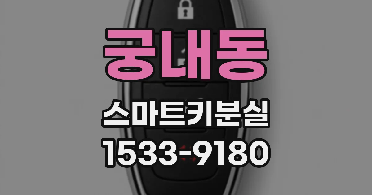 궁내동 스마트키분실