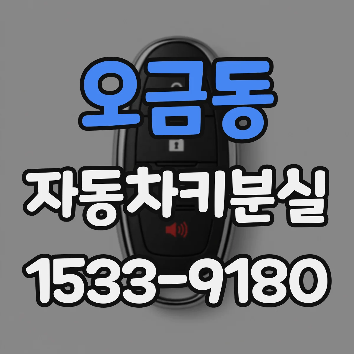 오금동 자동차키분실