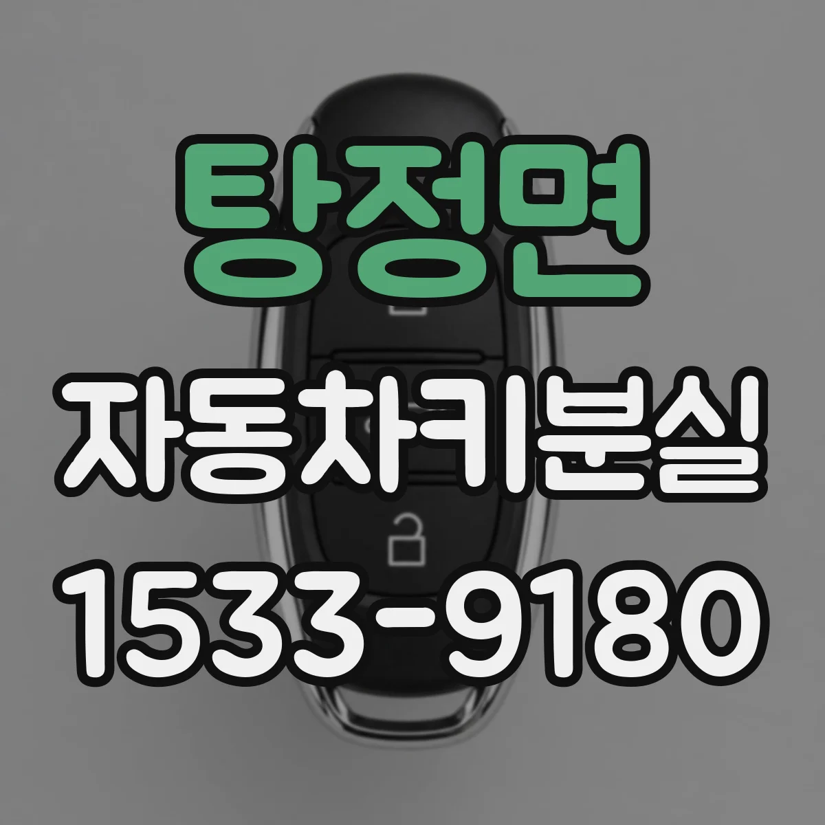 탕정면 자동차키분실