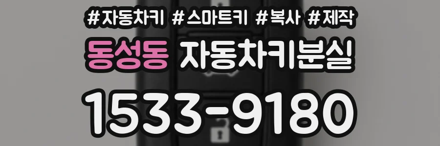 동성동 자동차키분실