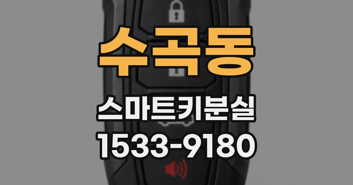 수곡동 스마트키분실
