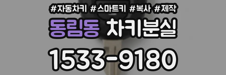 동림동 차키분실