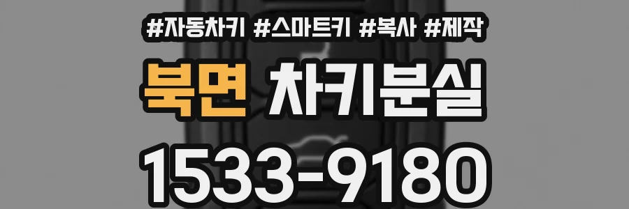 북면 차키분실