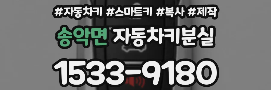 송악면 자동차키분실
