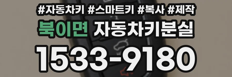 북이면 자동차키분실