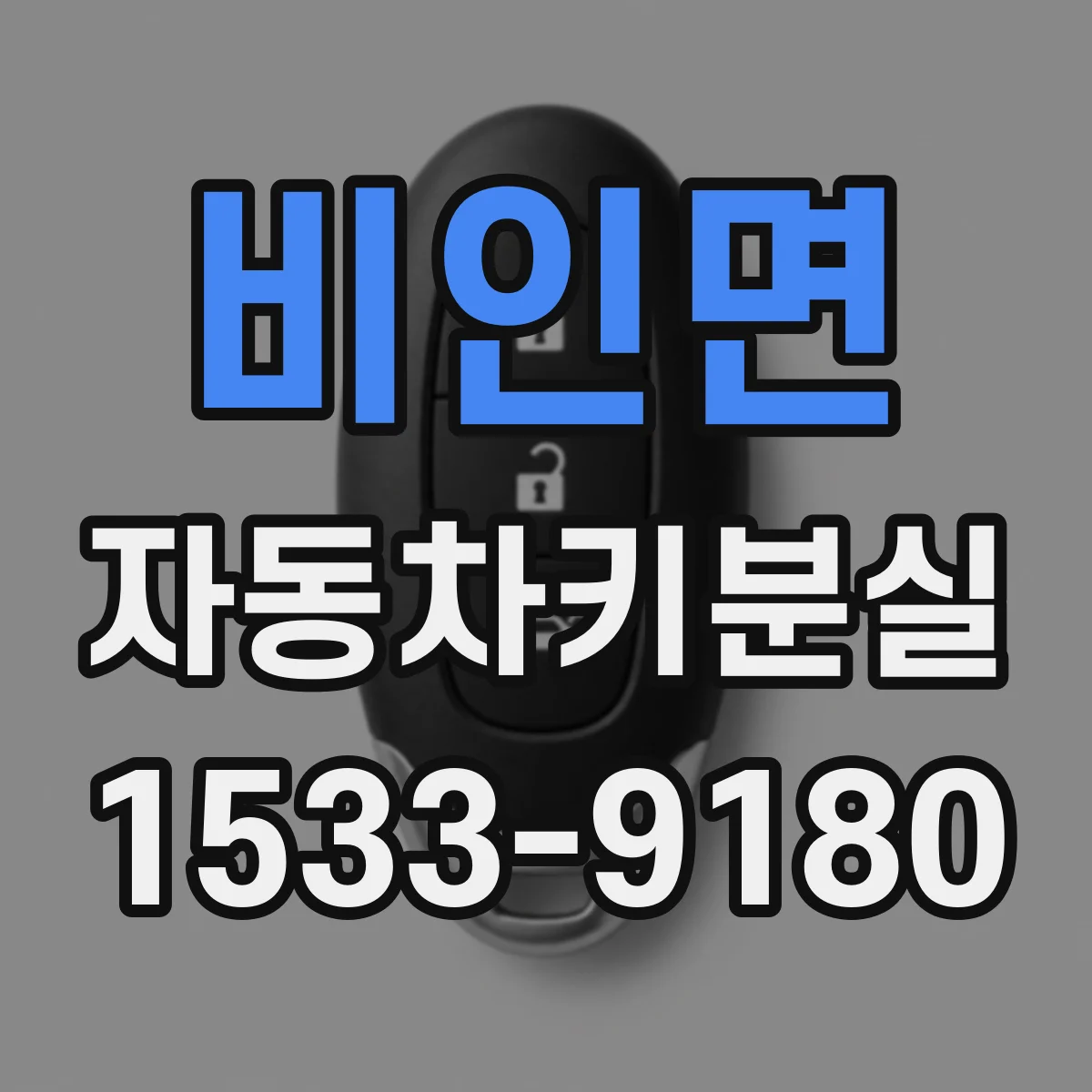 비인면 자동차키분실