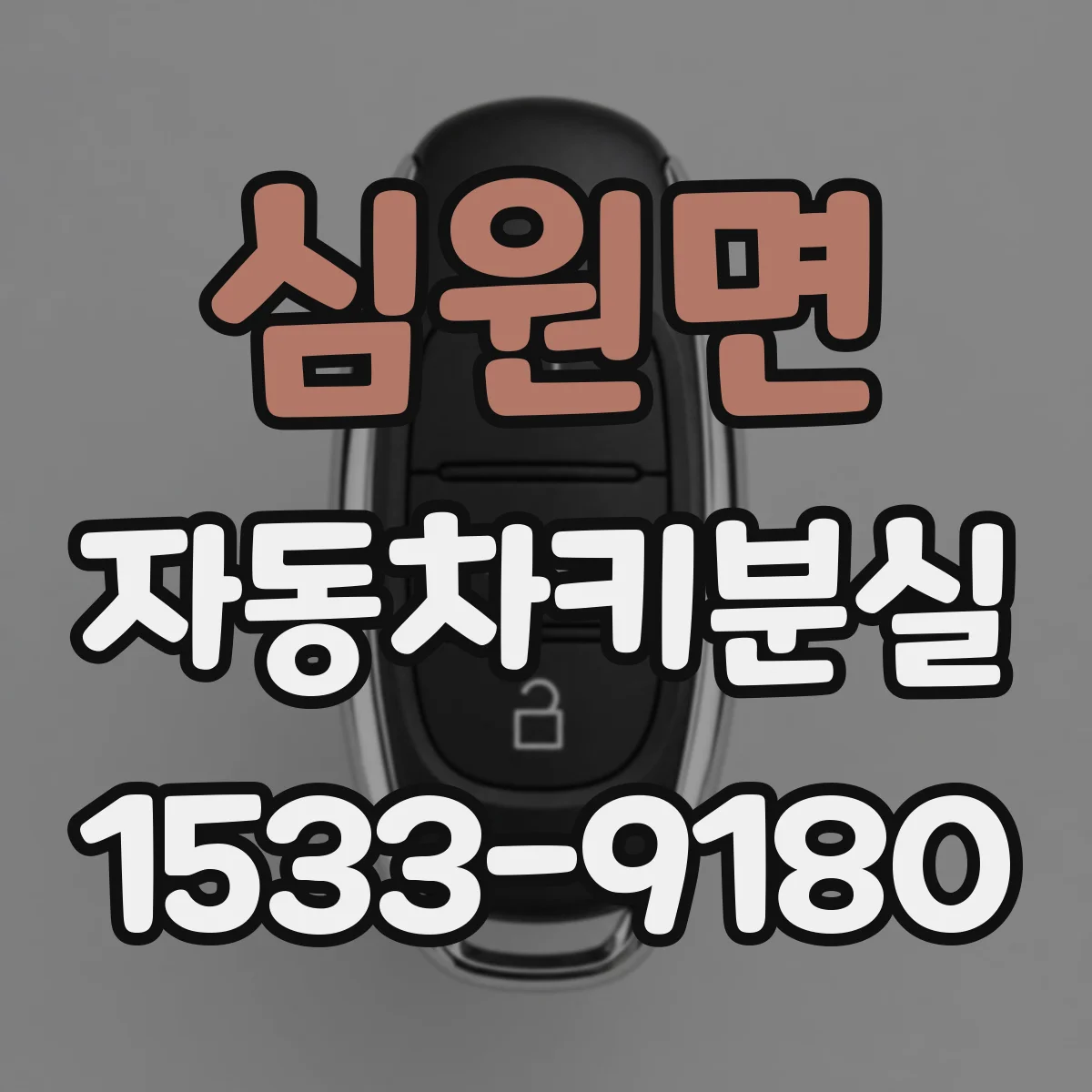 심원면 자동차키분실