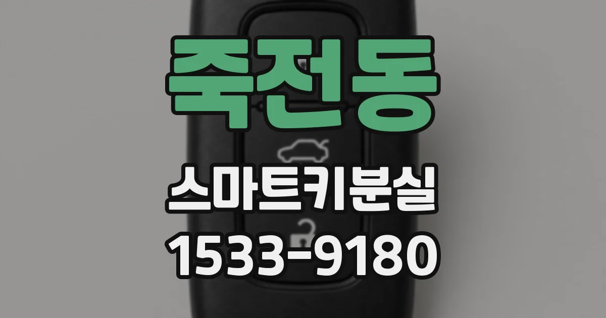 죽전동 스마트키분실