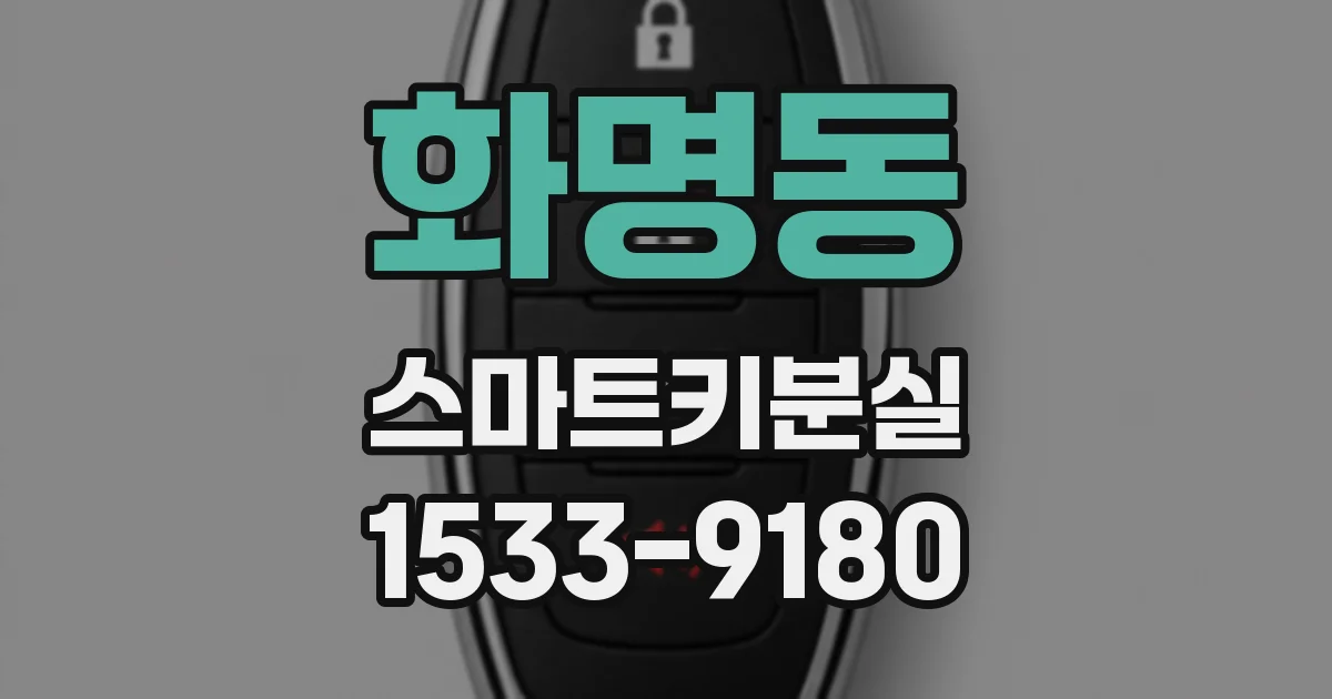 화명동 스마트키분실