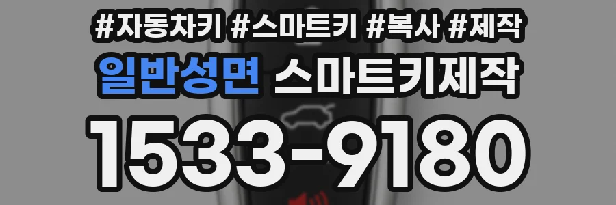 일반성면 스마트키제작