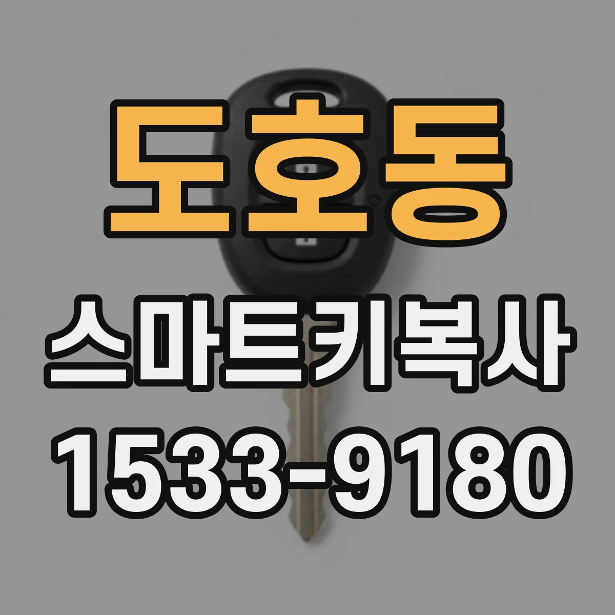 도호동 스마트키복사