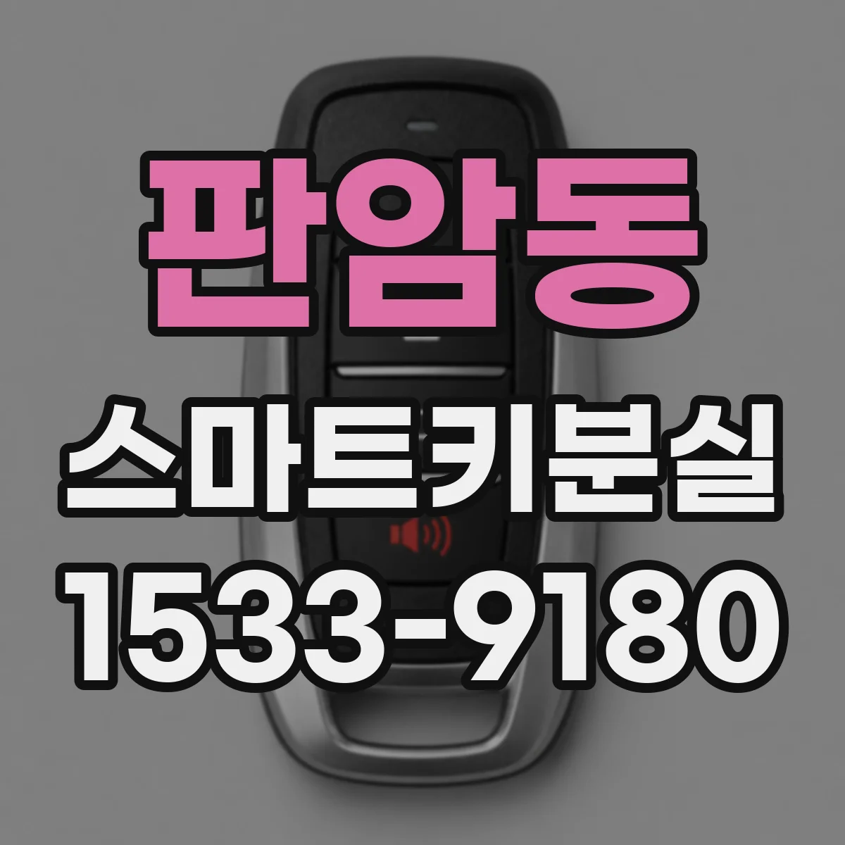 판암동 스마트키분실