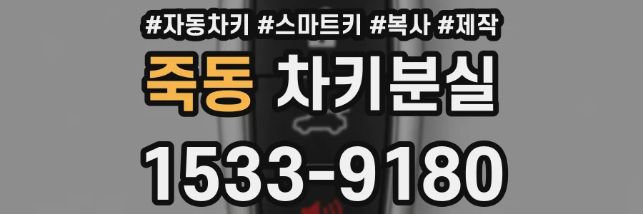 죽동 차키분실