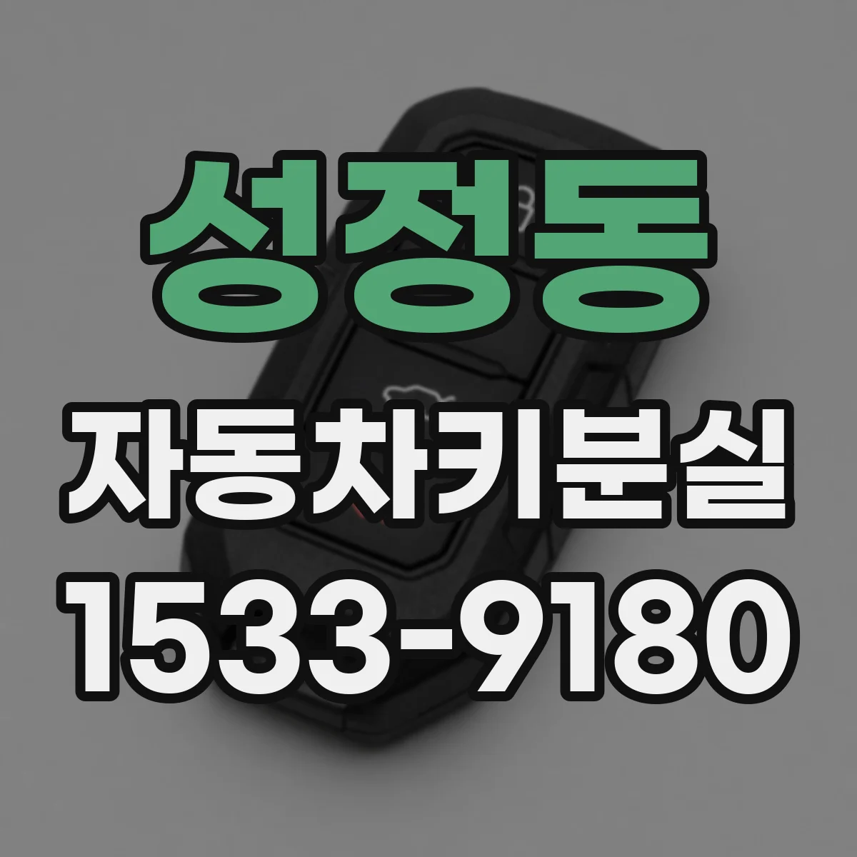 성정동 자동차키분실