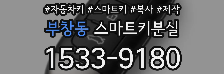 부창동 스마트키분실