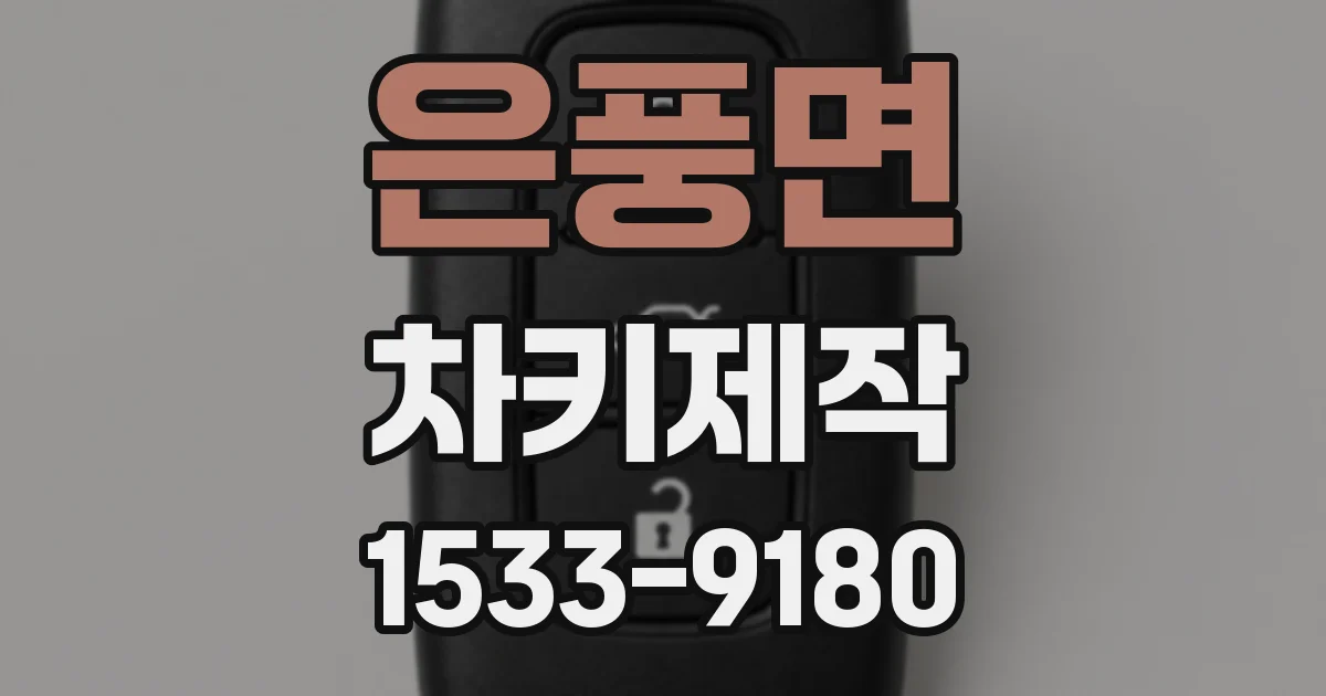 은풍면 차키제작