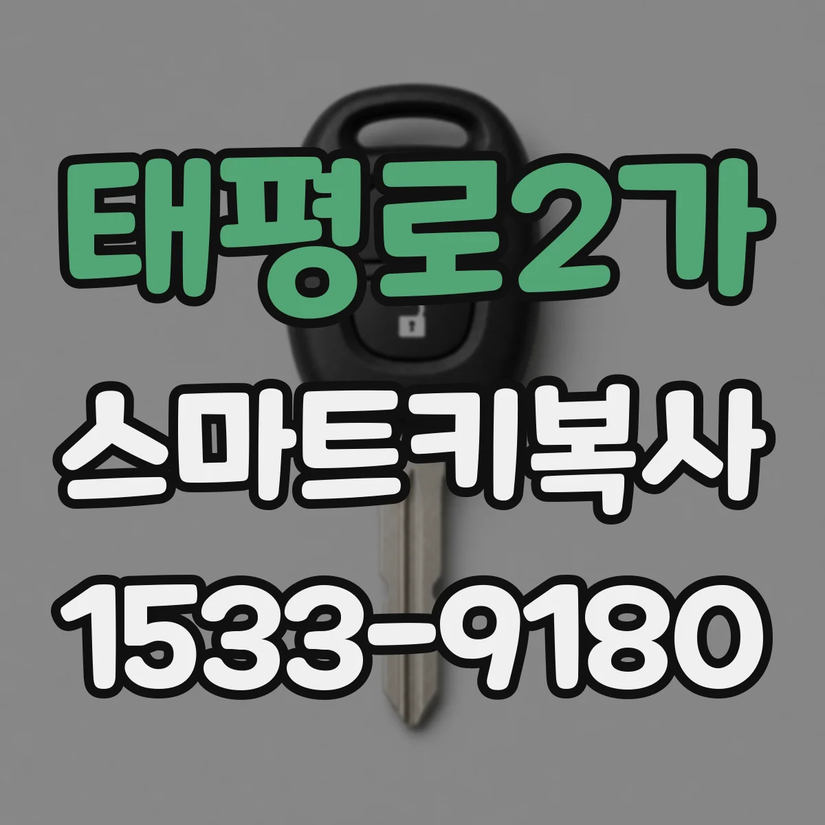 태평로2가 스마트키복사