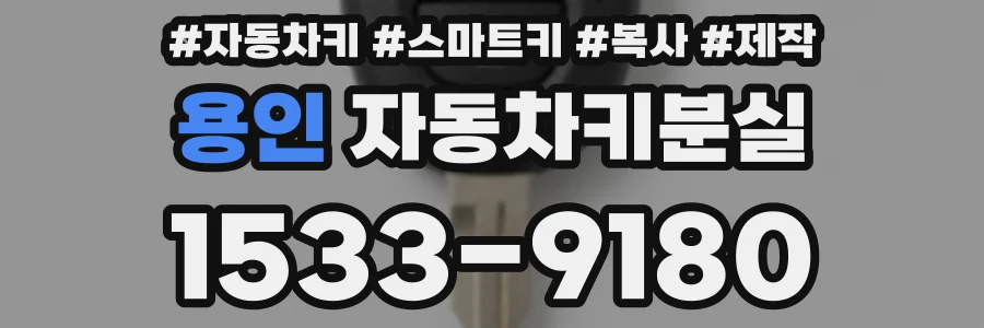 용인 자동차키분실
