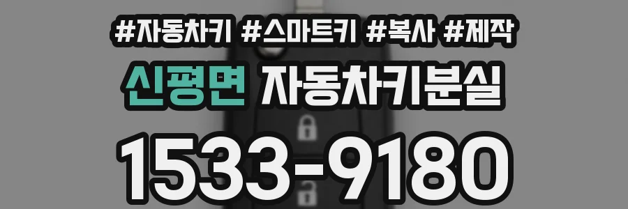 신평면 자동차키분실