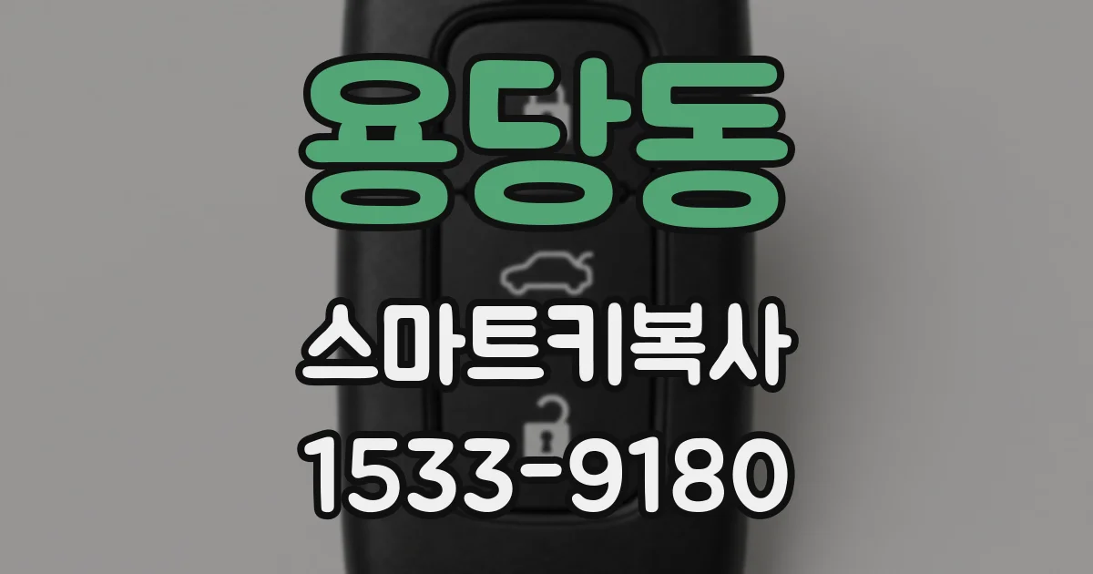 용당동 스마트키복사