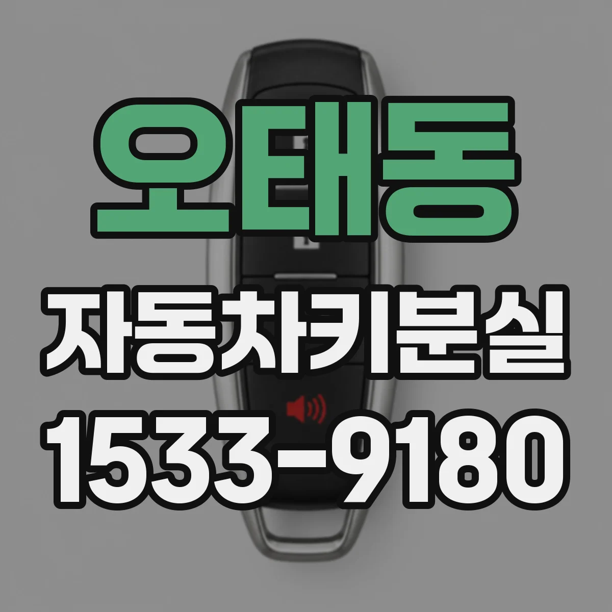 오태동 자동차키분실