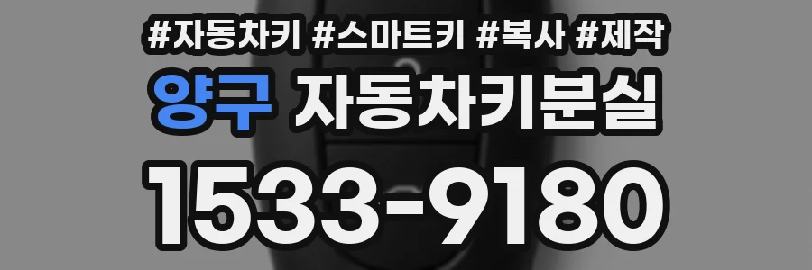 양구 자동차키분실