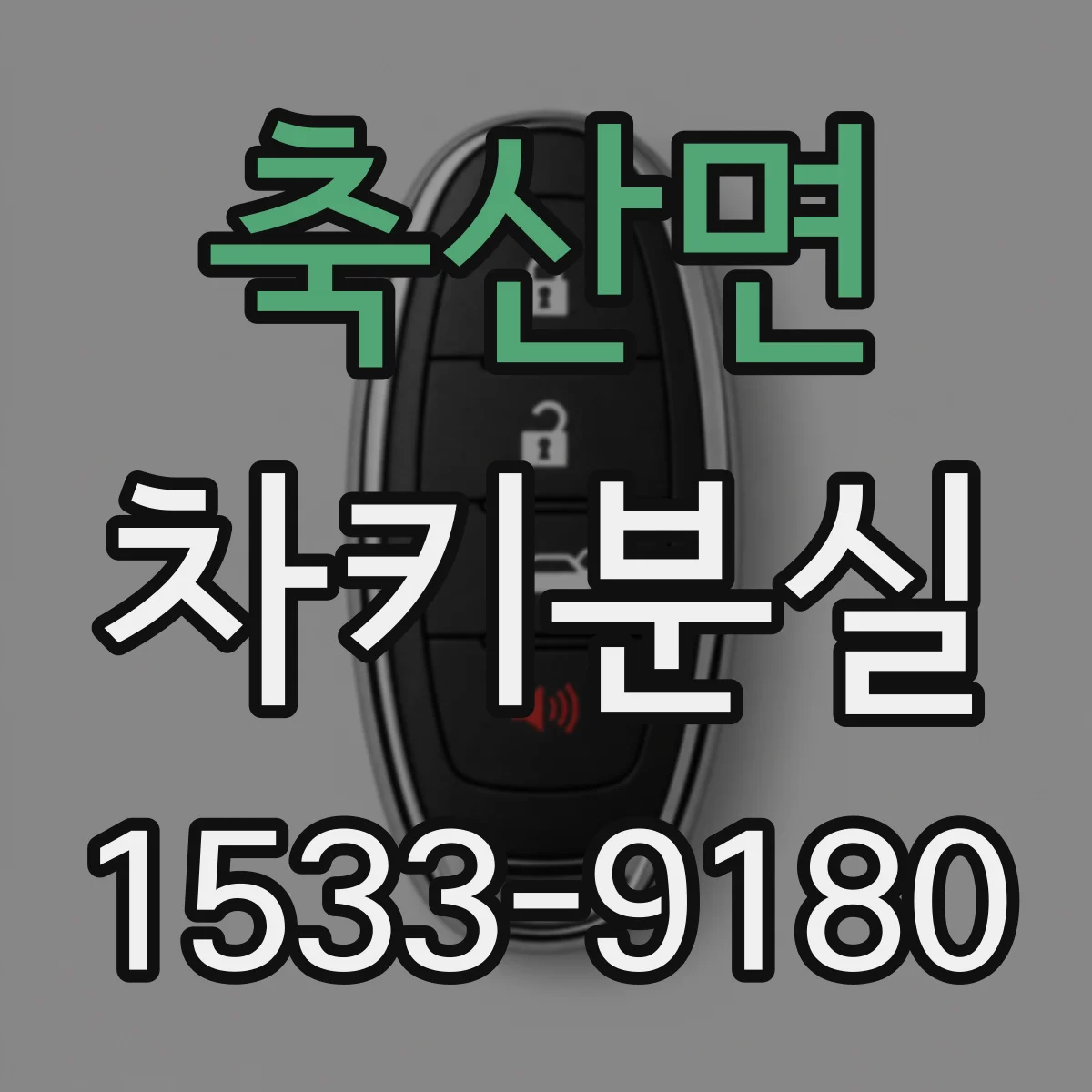 축산면 차키분실