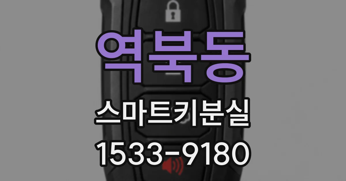 역북동 스마트키분실