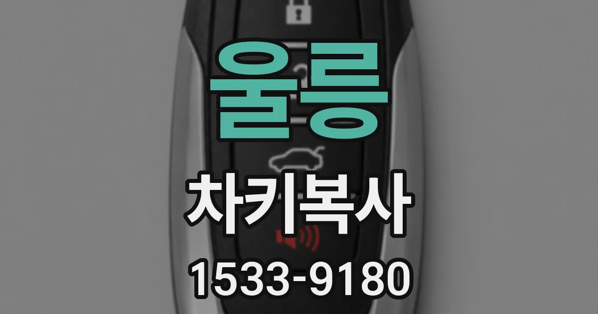 울릉 차키복사