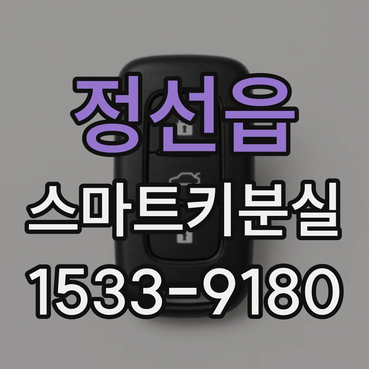 정선읍 스마트키분실