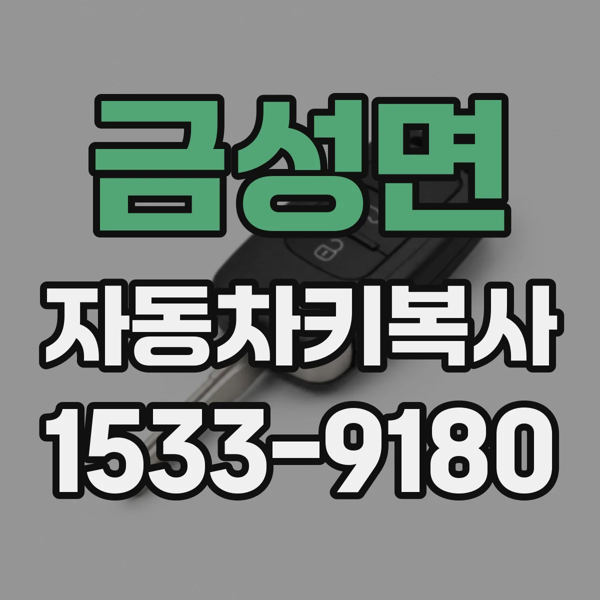 금성면 자동차키복사
