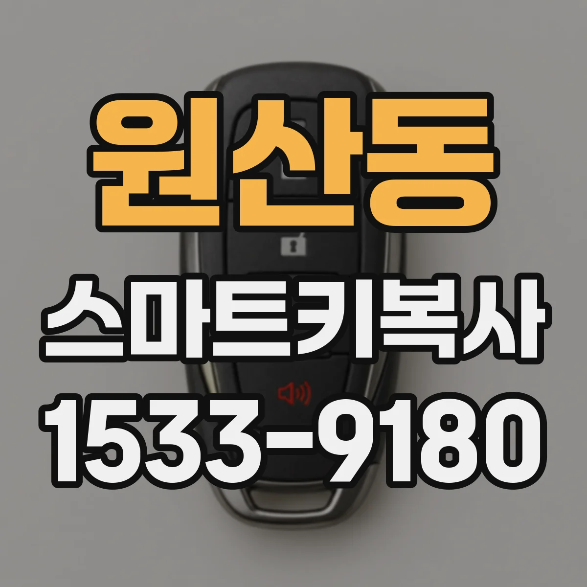 원산동 스마트키복사