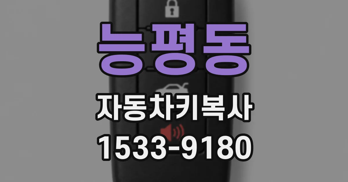 능평동 자동차키복사