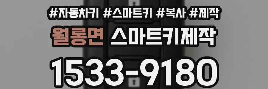 월롱면 스마트키제작