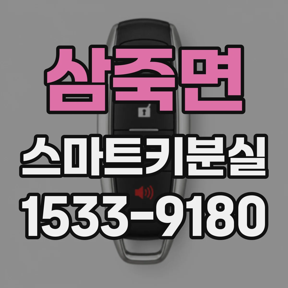 삼죽면 스마트키분실