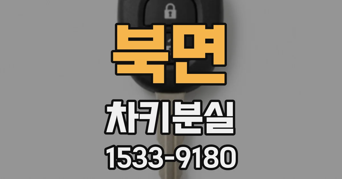 북면 차키분실