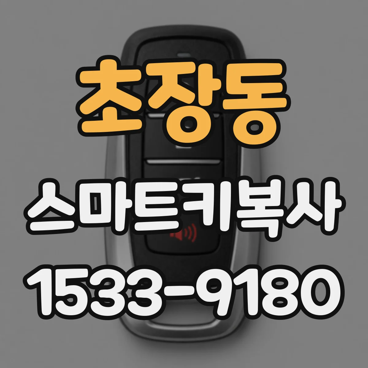 초장동 스마트키복사