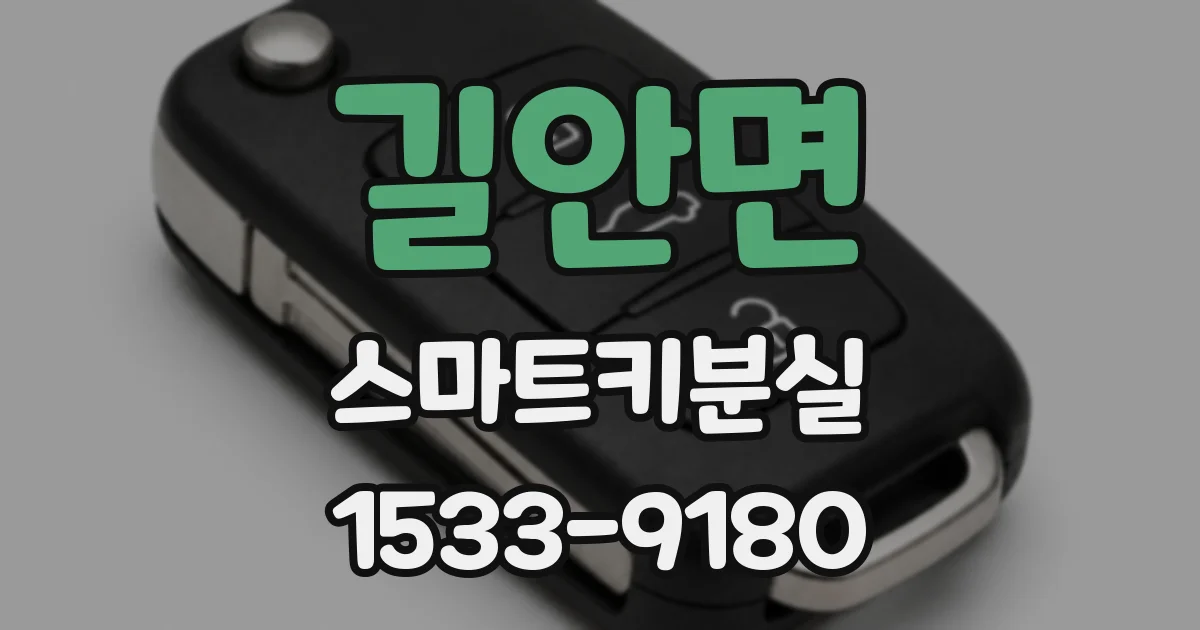 길안면 스마트키분실