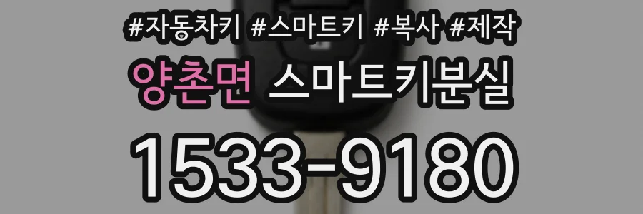 양촌면 스마트키분실