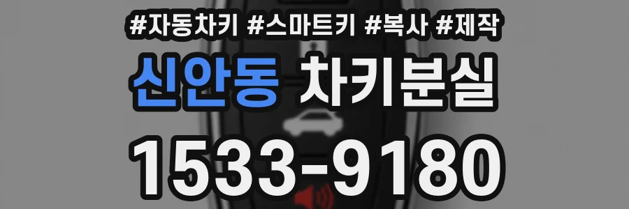 신안동 차키분실