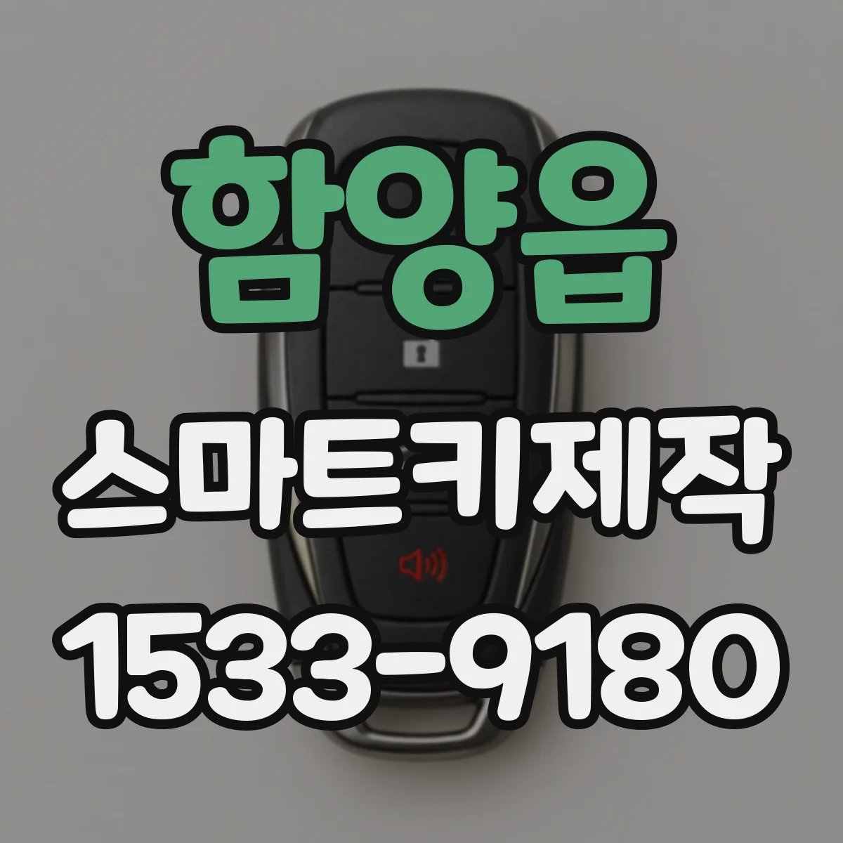 함양읍 스마트키제작