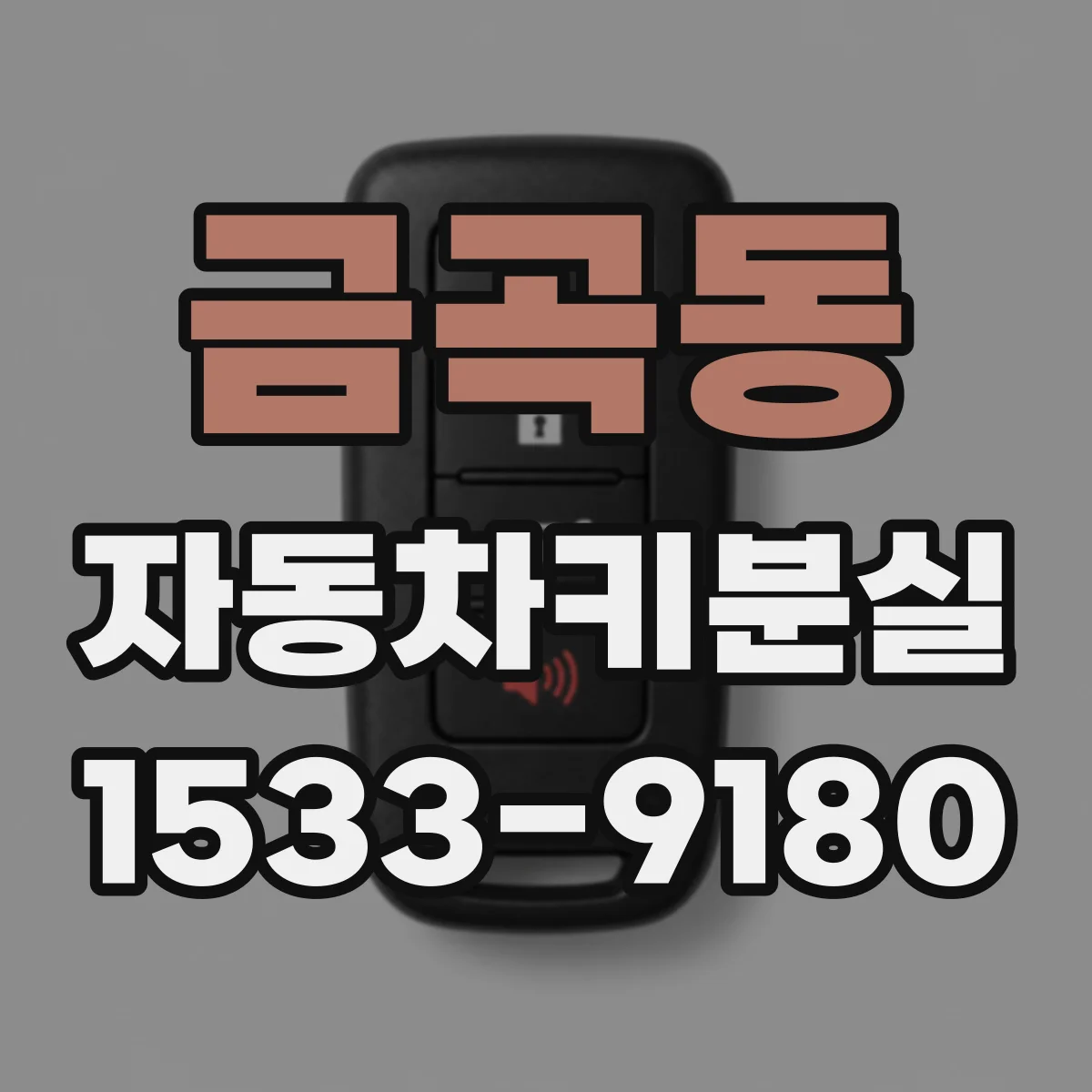 금곡동 자동차키분실