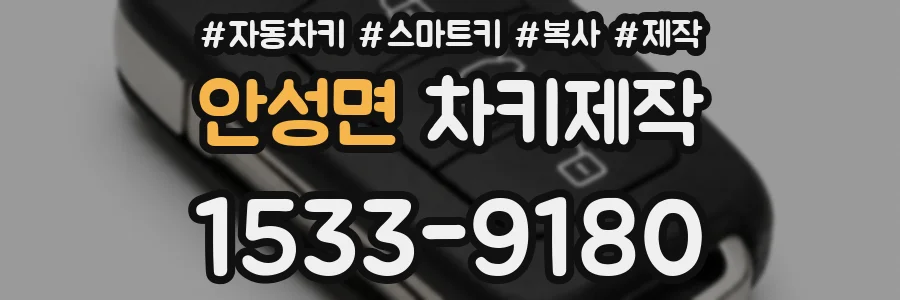 안성면 차키제작