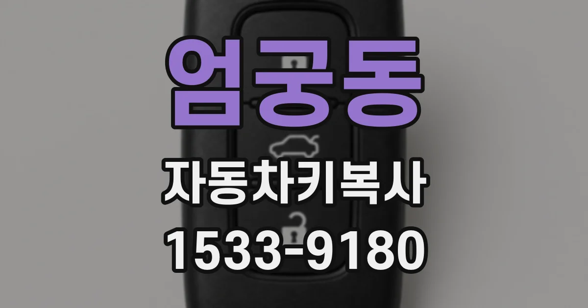 엄궁동 자동차키복사