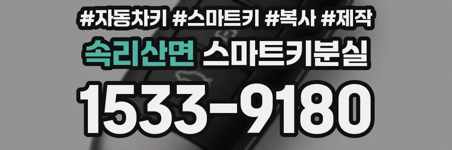 속리산면 스마트키분실