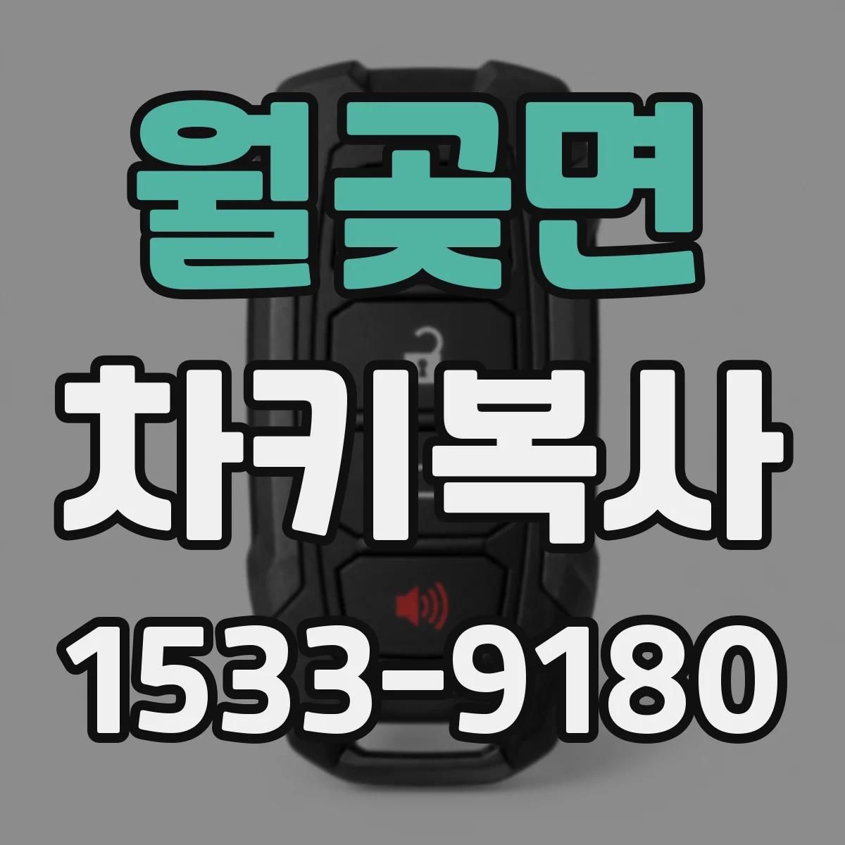 월곶면 차키복사