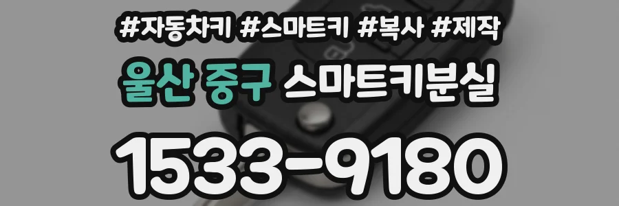 울산 중구 스마트키분실